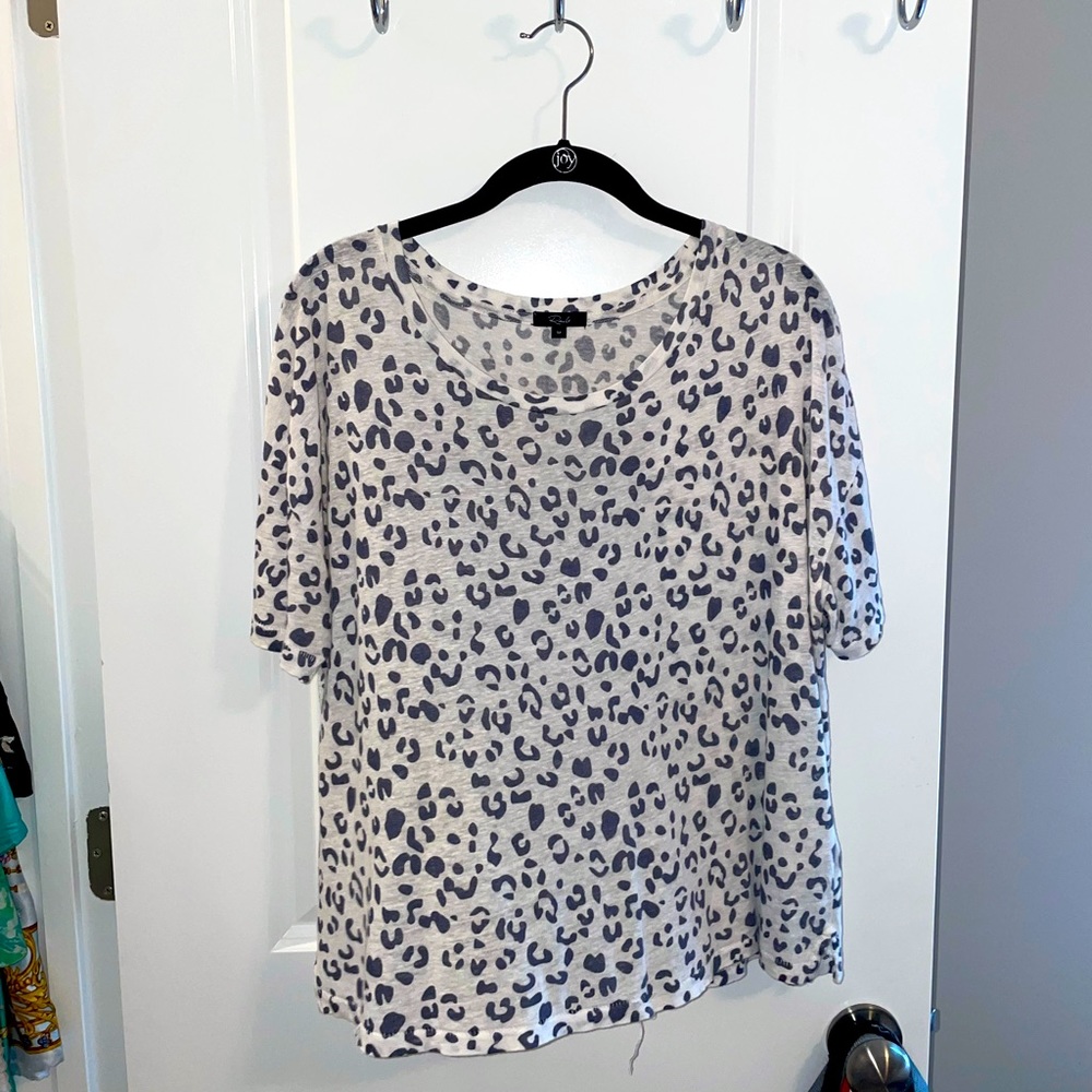 Rails Cheetah Print Tee - image 1